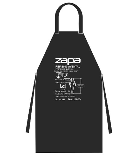 AVENTAL NITRILICO ZAPA