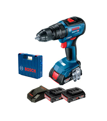 PARAFUSADEIRA / FURADEIRA GSB 18V-50 + BAT + L-CASE