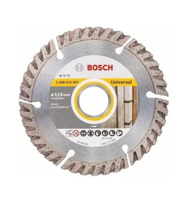 DISCO DIAMANTADO PARA ALVENARIA STD FOR UNI 115 X 22.23MM