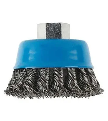 ESCOVA AÇO COPO PARA ESMERILHADEIRA