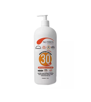 PROTETOR SOLAR FPS 30 NUTRIEX
