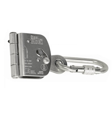 TRAVA QUEDA STEEL BLOCK P/ CABO AÇO